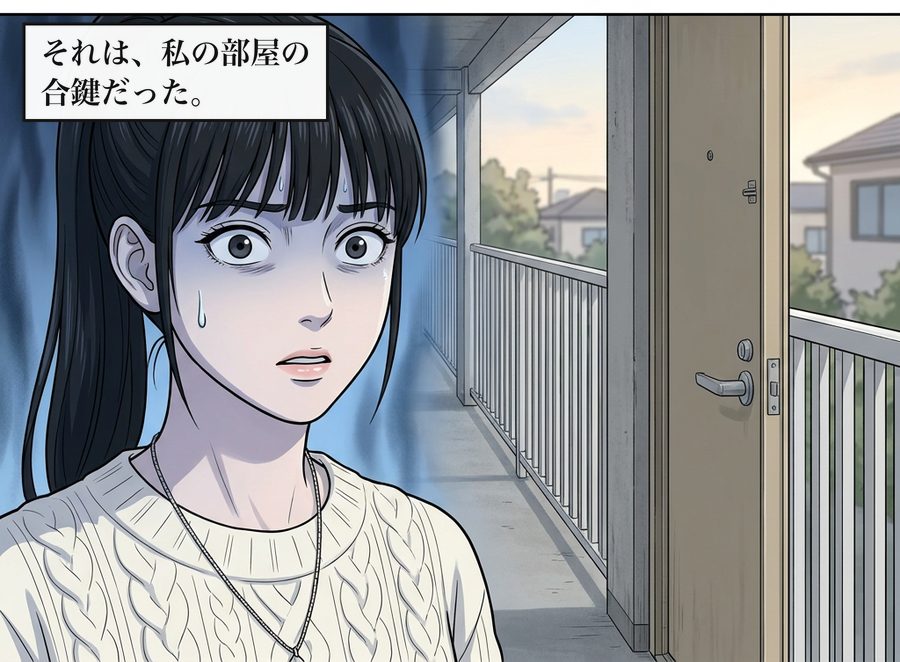 それは、私の部屋の合鍵だった。