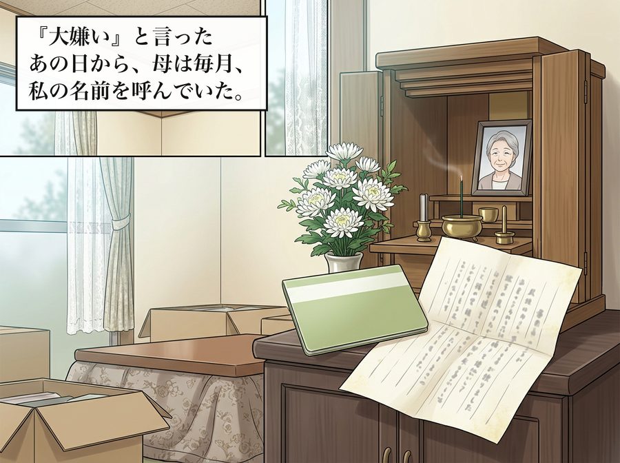 『大嫌い』と言ったあの日から、母は毎月、私の名前を呼んでいた。