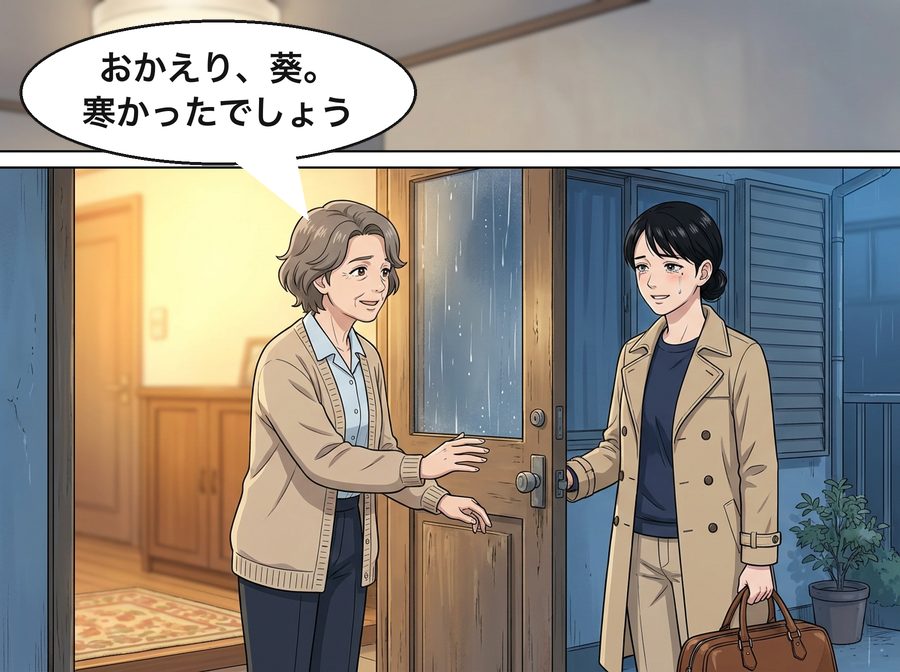 葵の母「おかえり、葵。寒かったでしょう」