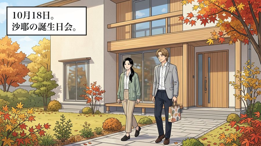 10月18日。沙耶の誕生日会。