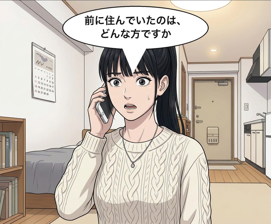 高瀬真帆「前に住んでいたのは、どんな方ですか」