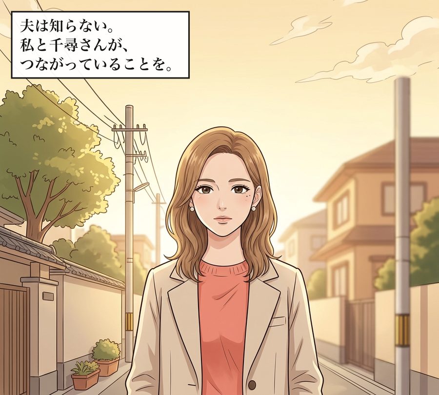 夫は知らない。私と千尋さんが、つながっていることを。