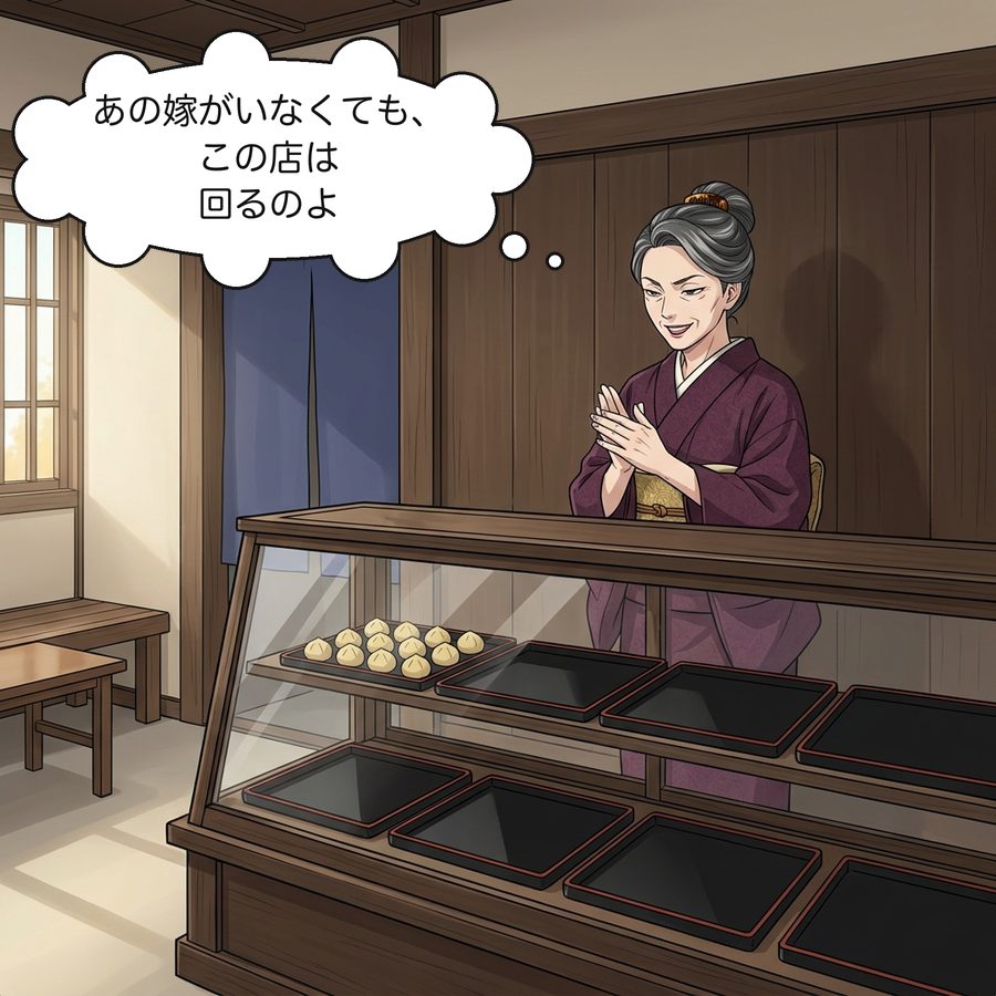 登美子「あの嫁がいなくても、この店は回るのよ」