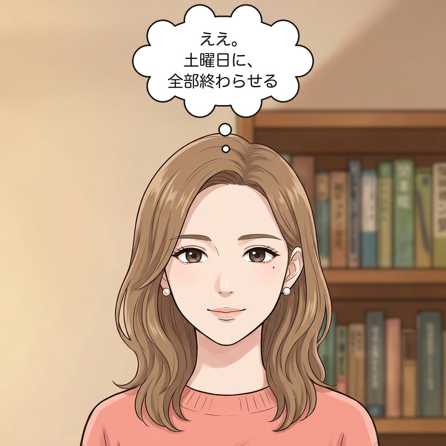 真奈「ええ。土曜日に、全部終わらせる」