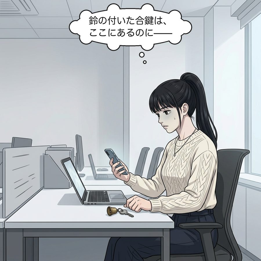 高瀬真帆「鈴の付いた合鍵は、ここにあるのに——」
