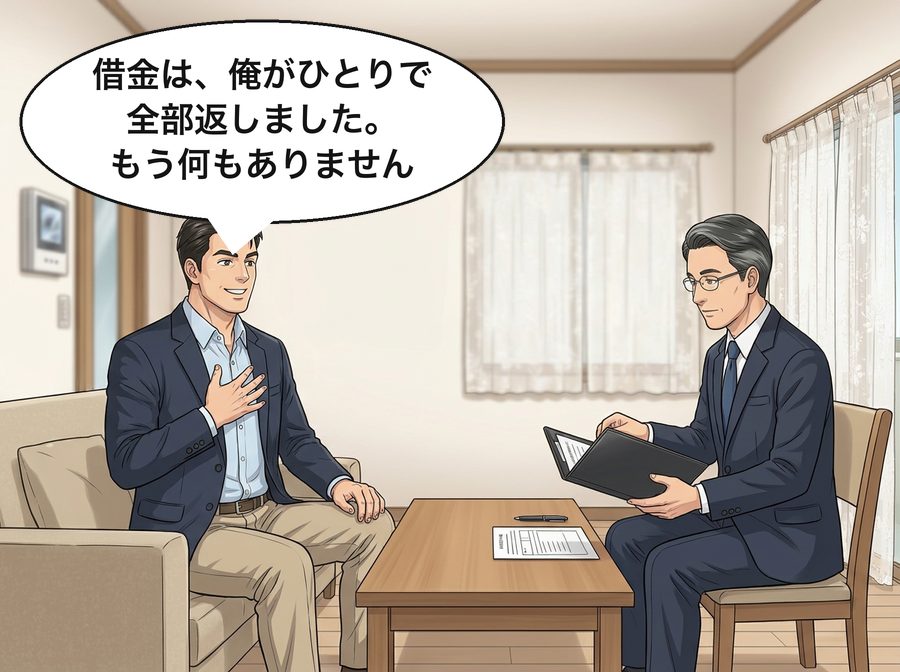 浩司「借金は、俺がひとりで全部返しました。もう何もありません」