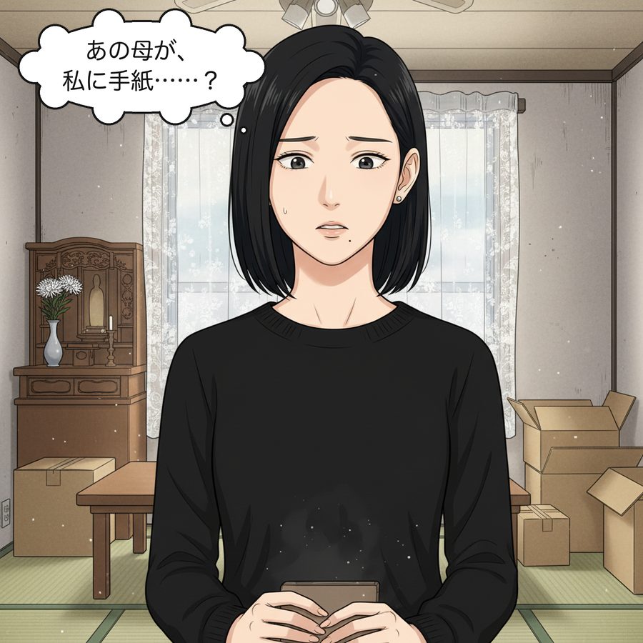 森下美咲「あの母が、私に手紙……？」