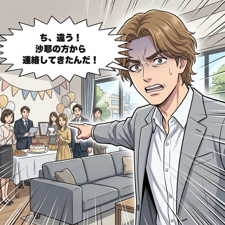拓也「ち、違う！沙耶の方から連絡してきたんだ！」