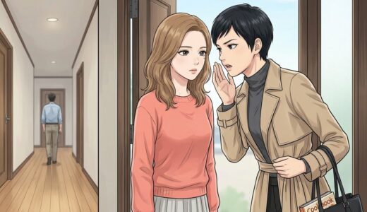 毎週土曜、夫の元妻が“忘れ物”を取りに来る。3回目の土曜、帰り際に彼女が私だけにささやいた一言【スカッと漫画】